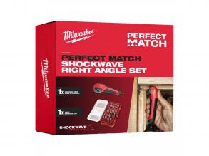 Milwaukee PERFECT MATCH Bits und Winkelschraubendreher-Adapter