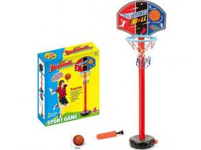 Basketballständer-Set mit Ball 110cm