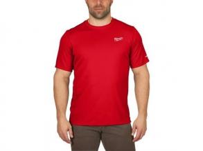 MILWAUKEE Technisches Kurzarm-T-Shirt rot WWSSRD M