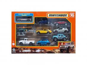 Matchbox: 9-teiliges Auto-Set mit Pick-up Truck und anderen Fahrzeugen - Mattel