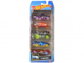 Hot Wheels: X-Raycers 5er-Set - Mattel