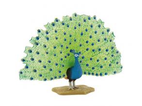 Pfau Spielzeugfigur - Bullyland