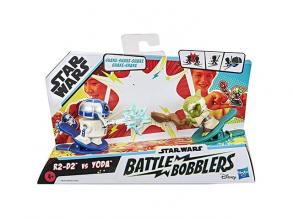 Star Wars Battle Bobblers R2-D2 vs Yoda Zangenfigur - Hasbro