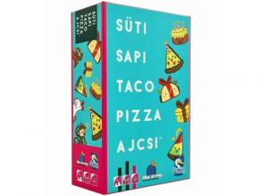 Kekse, Speck, Tacos, Pizza, Pizza, Chips Brettspiel