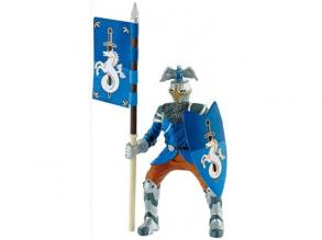 Blauer Ritter Ritterspielzeug Figur - Bullyland