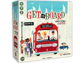 GET ON BOARD New York und Londn Brettspiel