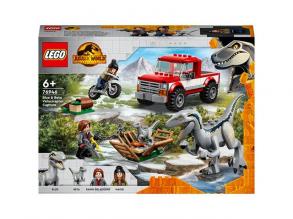 LEGO Jurassic World: Fangt die Velociraptoren Blau und Beta (76946)