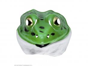 MASKE FROSCH aus Plastik