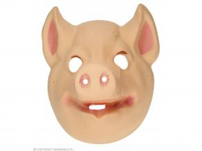 MASKE SCHWEIN aus Plastik