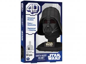 Star Wars: Darth Vader Helm 4D 83 Teile Puzzle - Spin Master