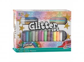 Glitter-Set, 70-tlg.