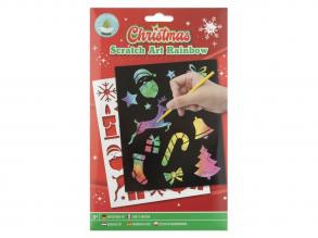 Weihnachten Rainbow Etcher A5 4 Blatt /St.