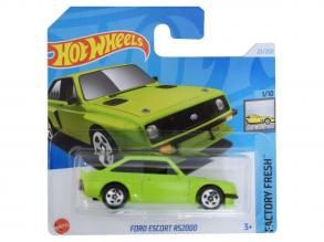 Hot Wheels: Ford Escort RS2000 Kleinwagen 1/64 - Mattel