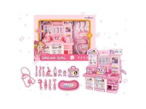 Dream Girl: Medizinisches Mini-Set mit Schreibtisch und Zubehör