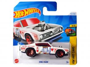 Hot Wheels: King Kuda weißes kleines Auto 1/64 - Mattel