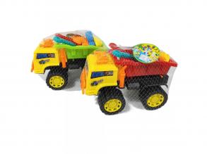 Truck: Sandkasten-Set mit Knödel 32cm