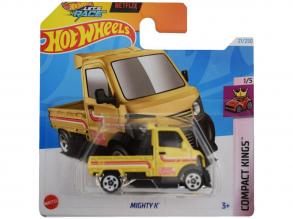 Hot Wheels: Mighty K gelbes Auto 1/64 - Mattel