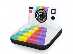 Bestway: Regenbogen Polaroid Kamera Gummimatte 127x102cm