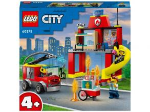 LEGO City: Feuerwache und Feuerwehrauto (60375)