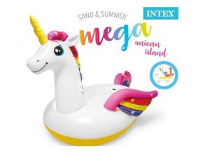 Intex: Riesige Einhorn-Schwimminsel - 251 x 163 x 145 cm