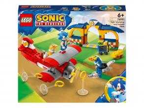 LEGOŽ Sonic the Hedgehog: Tails Werkstatt und Tornado-Flugzeug (76991)