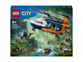 LEGO City: Dschungelforscher-Hubschrauber an der Basis (60437)