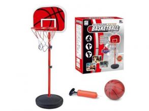 Basketballkorb-Set mit Pumpe und Ball