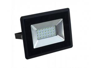 LED-Strahler , 20 Watt , Ultra Slim , naturweiß , E-Serie , schwarz