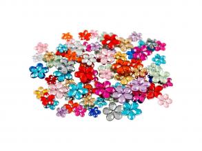 Strass Blumen, 252st.