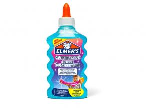 Elmers: Glitzerkleber - 177 ml, blau