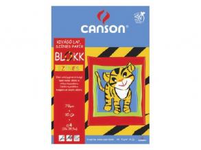 Canson A4 10 Blatt Tiger Farbschneidebogen