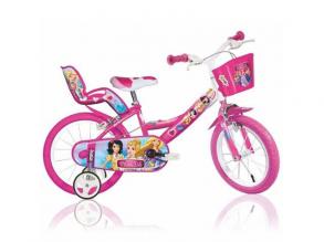 Prinzessin rosa Kinderfahrrad Größe 16 - Dino Bikes Fahrräder