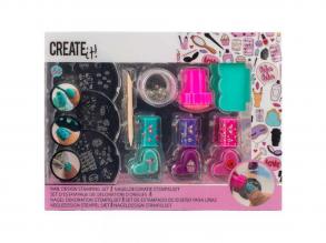 Canenco: Create It! Nageldekorationsset mit Stempel