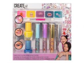 Create It!: 7-teiliges Make-up-Set mit Metallic-Farben - Canenco