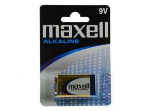 Maxell: Alkalische 9V-Batterie 6LR61 in 1 Blisterpackung