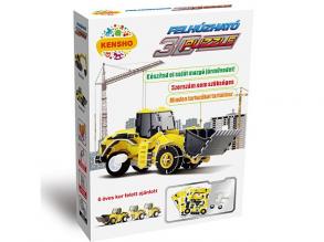 Pull-up Bulldozer 3D-Puzzle