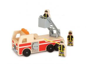 Holzleiter Feuerwehrauto - Melissa & Doug