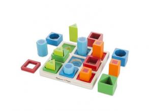 3D-Form-Matching-Baum-Geschicklichkeits-Baukasten - Melissa & Doug