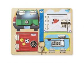 Schlösser und Schlüssel Holz Geschicklichkeit Baukasten - Melissa & Doug