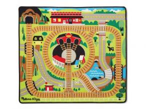 Eisenbahn Spielmatte mit Zug - Melissa & Doug