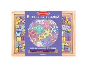 Schmetterling Holzperlenset mit 150 Batterien - Melissa & Doug