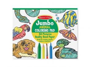 Tiere Jumbo Färbung - Melissa & Doug