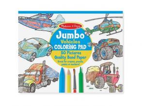 Fahrzeuge Jumbo Färbung - Melissa & Doug