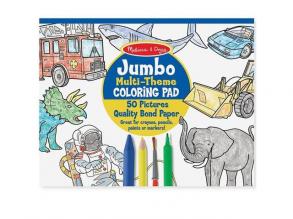 Blaue Jumbo-Malvorlage - Melissa & Doug