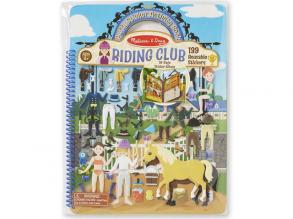 Equestrian Club Puffy Sticker Set - Melissa & Doug