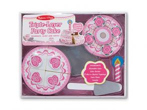 Backen Backen Etagenkuchen Holzspielzeug Set - Melissa & Doug