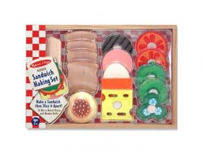 Sandwichherstellung Holzspielzeug Set - Melissa & Doug