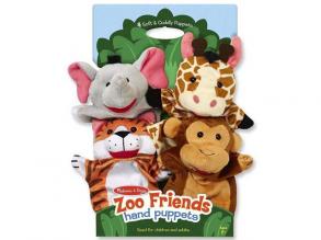 Wilde Tiere Puppenspiel - Melissa & Doug