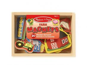 Bauernhof Magnetisches Holzspielzeug Set 20tlg - Melissa & Doug