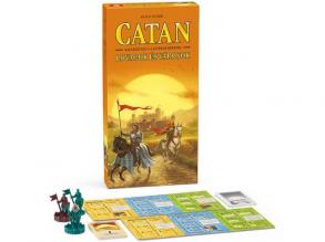 Catan: Ritter und Städte Brettspiel-Erweiterung für 5-6 Spieler - Piatnik